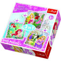 TREFL DISNEY PRINCESS Pusle komplekt 3 in 1, Printsessid