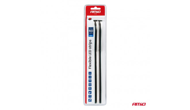 LED ribad 2x30 cm 12 V sinine