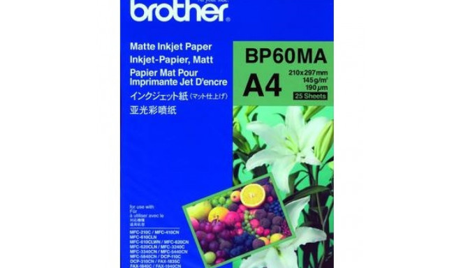 BROTHER MATTE INKJET PAPER A4 (25SH)