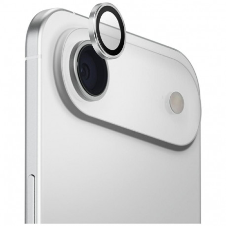 Uniq Optix Aluminum Camera Lens Protector for iPhone Air with Applicator - Silver