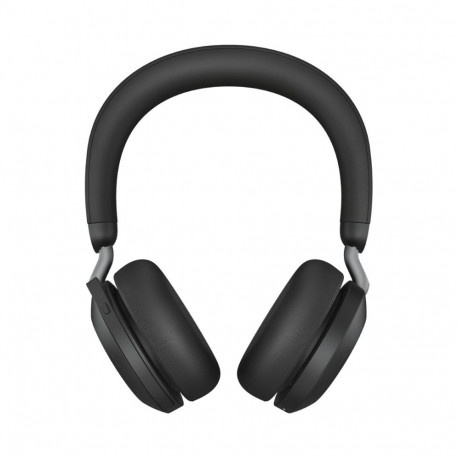 Jabra Evolve2 75 MS Link380c - wireless over-ear headphones with active noise cancellation, black