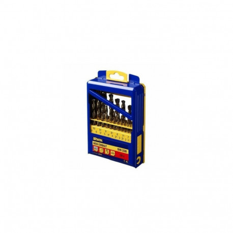 IRWIN METAL DRILL BIT HSS CO SET 19pcs.