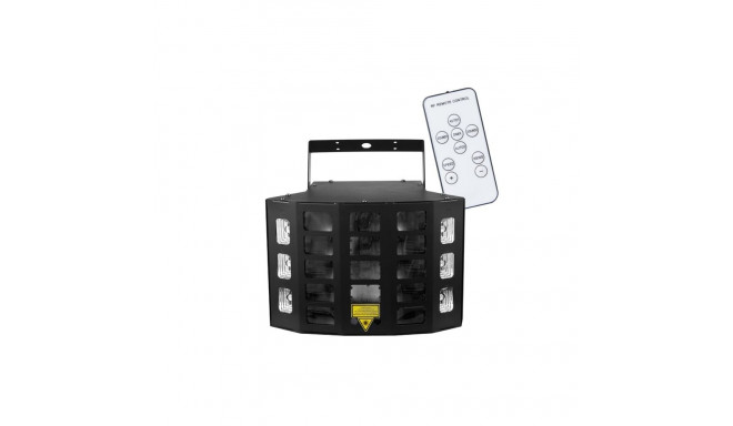 LIGHT4ME mitmeefektne LED-valgusti TURBO DERBY 4IN1