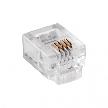 Wtyk telefon.RJ11 6P 4C (50 tk.)