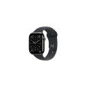Apple Watch Series 11 GPS + Cellular 46mm Slate Titanium Case with Black Sport Band - M/L