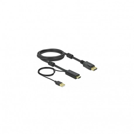 DeLOCK HDMI to DisplayPort cable 4K 30 Hz 2 m