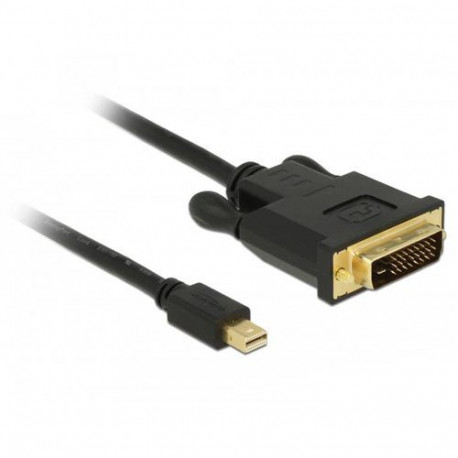 DeLOCK 83990 video cable adapter 3 m Mini DisplayPort DVI-D Black