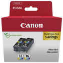 Canon CLI-36 CLI36 värviline kaksikpakk 12 ml (1511B025)