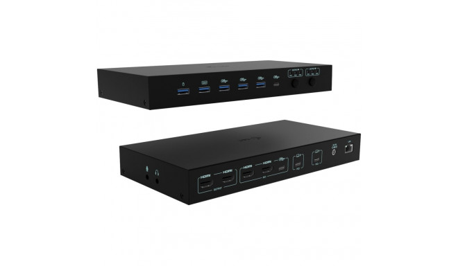 "D I-TEC USB-C KVM DOCKING STATION"