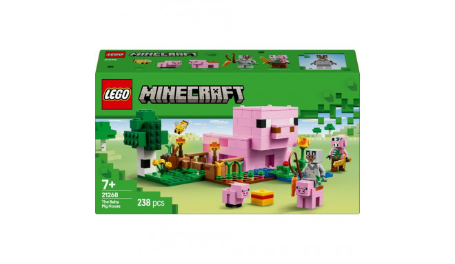 "LEGO 21268 Minecraft Das Babyschwein-Haus"