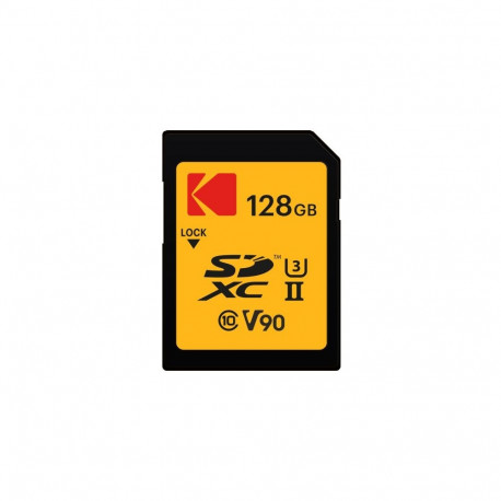 "CARD Kodak 128GB UHS-II U3 V90 Ultra Pro"