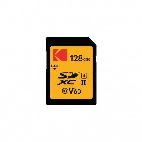 "CARD Kodak 128GB UHS-II U3 V60 Ultra Pro"