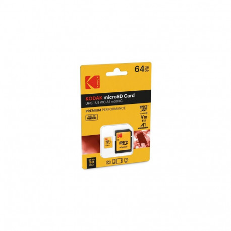 Kodak MicroSDXC 64GB UHS-I U1 V10 A1 Premium