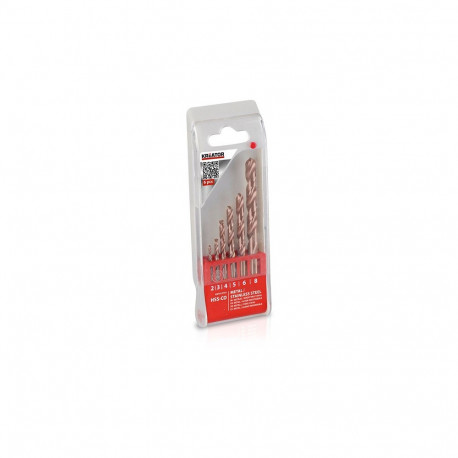 Drill set, cobalt (6pcs.) Kreator