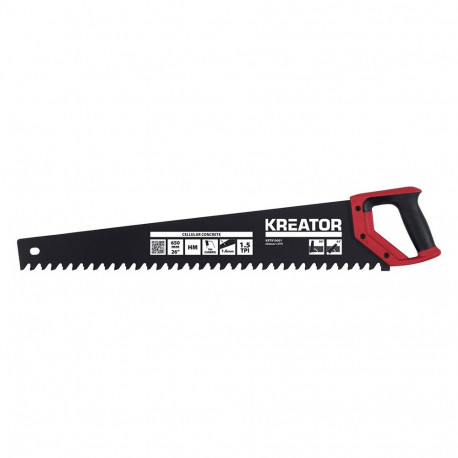 Saw for aerated concrete 650mm Kreator