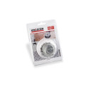 Koonushari 65 mm, põimitud terasharjased KRT150107 KREATOR