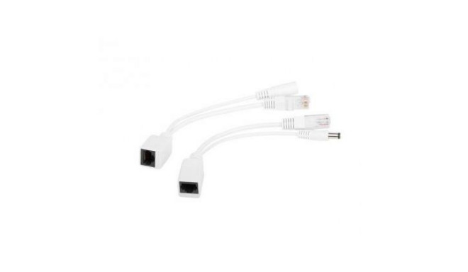 NET POE ADAPTER CABLE KIT/PP12-POE-0.15M-W GEMBIRD