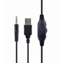 HEADSET GAMING/BLACK GHS-06 GEMBIRD