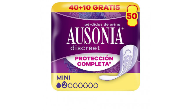 Ausonia Discreet pidamatusesidemed mini 50tk