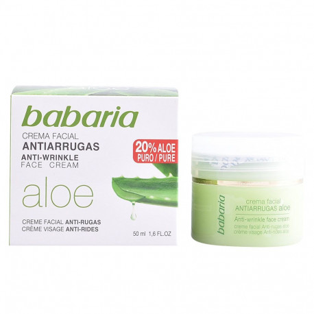 BABARIA ALOE VERA crema antiarrugas 50 ml