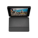 LOGITECH Rugged Folio Keyboard and folio case Apple Smart connector Nordic for Apple 10.2inch iPad (