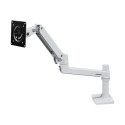 ERGOTRON LX lauakinnitus LCD monitorihoidik ilma läbiviiguta hele valge tekstuur ERGOTRON LX lauakinnitus LCD monitorihoidik ilma läbiviiguta hele valge tekstuur