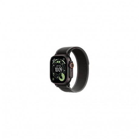 Apple Watch Ultra 3 (2025) GPS + Cellular 5G 49mm Black Titanium Case with Black/Charcoal Trail Loop