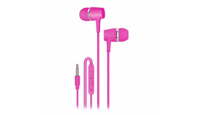 Setty wired earphones SPD-J-26 pink