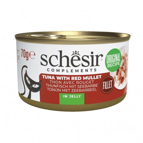 Cat Food - SCHESIR Tuna & Red Mullet in Jelly Wet Food 70g