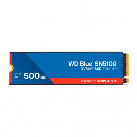 SSD POWERED BY SANDISK Blue SN5100 500GB M.22280 PCIe Gen4x4 NVMe QLC 3D