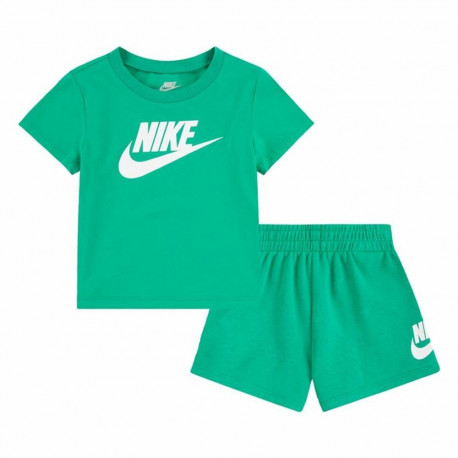 Sports Outfit for Baby Nike Nike Club Green Multicolour Aquamarine