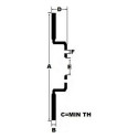 Pidurikettad Black Diamond KBD1128G12 Ventileeritud Esikülg 12 Triibud