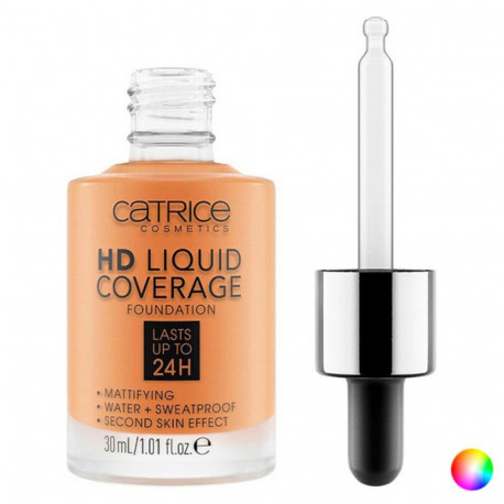 Liquid Make Up Base Hd Liquid Coverage Foundation Catrice - 040-warm beig