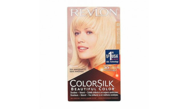 Ammoniaagivaba juuksevärv Colorsilk Revlon RK-76789 Ülikerge loomulik blond (1 Ühikut)