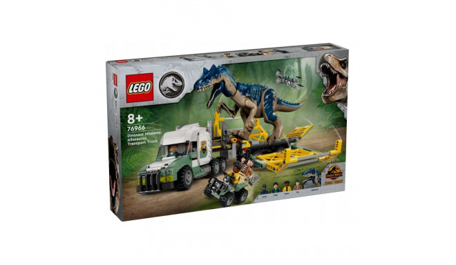 LEGO 76966 Jurassic World Dinosaur Missions: Allosaurus Transport Truck