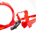 Hot Wheels® Track Builder leegitsev surmasõlmerada
