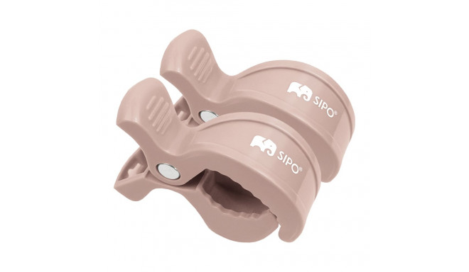 SIPO mounting clips 2pcs pink SCA-20LP