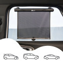 SIPO roller sunshade, 2pcs black SCA-06