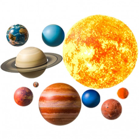 SIPO wall stickers planets 91x72cm WS63039