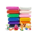 Kiddyz 12pcs Modelling Clay Set Soft Air-Dry&Non-Toxic Creative DIY Toy Multicolor
