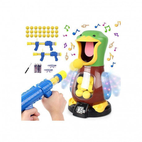 Kiddyz D12 Attractive Duck Shooting Game with Gun & 12 Balls