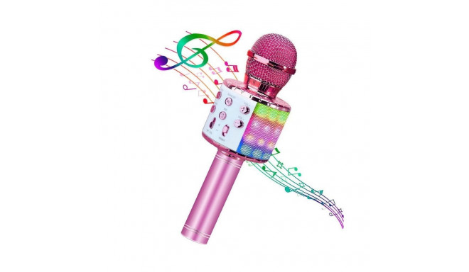 Bemi M85 Karaoke Kids & Adult Fun Effect Microphone with Speakers & Recodr Micro SD USB Bluetooth