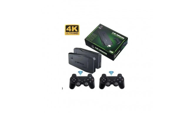 CP Data Frog Y3 Lite 64GB 4K TV Hdmi Stick Game console 2x Wi-Fi Controllers & 6x Platform 8-64bit
