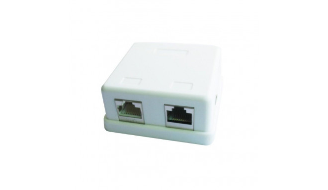 Gembird CABLE ACC MOUNT BOX 2XCAT5E/NCAC-HS-SMB2