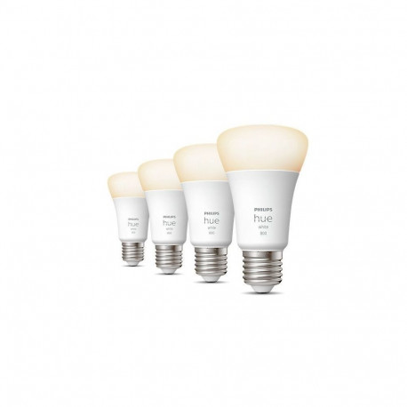 Philips Hue W 9W A60 E27 4pcs pack