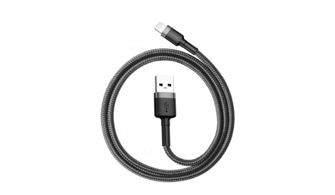Baseus CABLE LIGHTNING TO USB 2M/GRAY/BLACK CALKLF-CG1