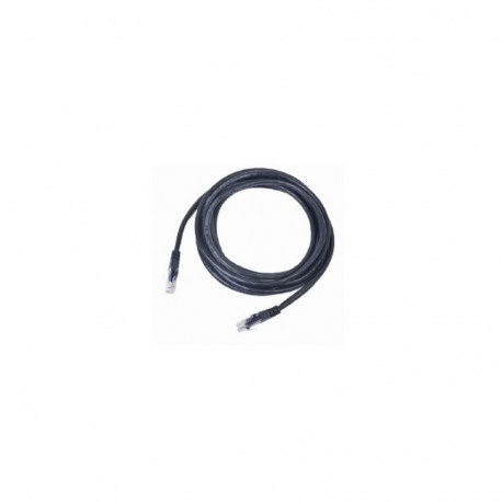 Gembird PATCH CABLE CAT5E UTP 5M/BLACK PP12-5M/BK