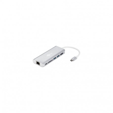 Goobay USB-C Premium Multiport-Dock 76788 Silver