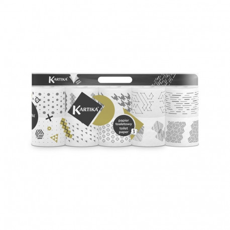 TOILET PAPER KARTIKA BLACK 200 10ROL 3L