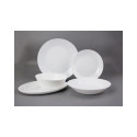 PLATE FLAT 25.4CM WHITE